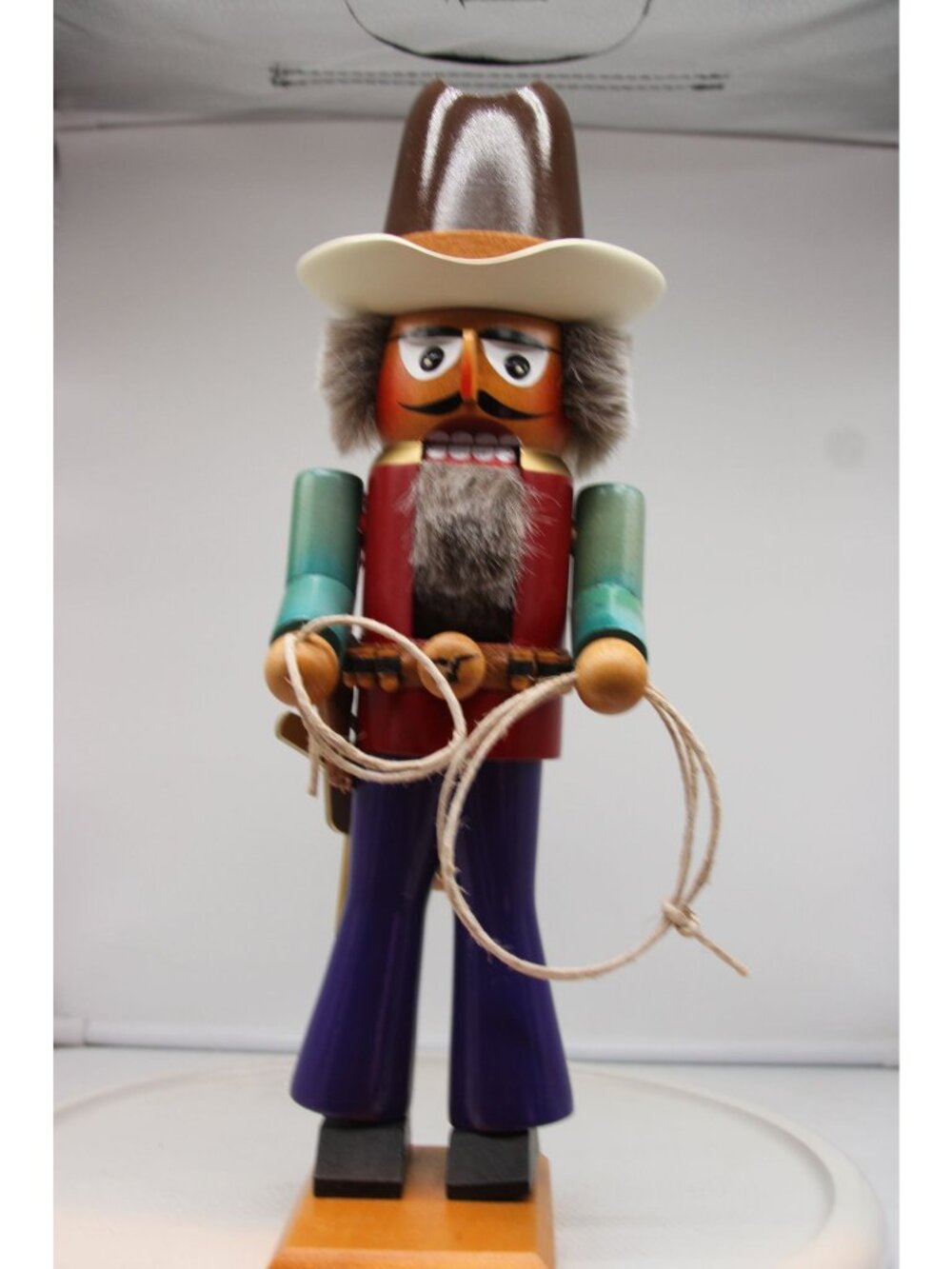 Wooden Nutcracker - Steinbach - "The Cowboy"